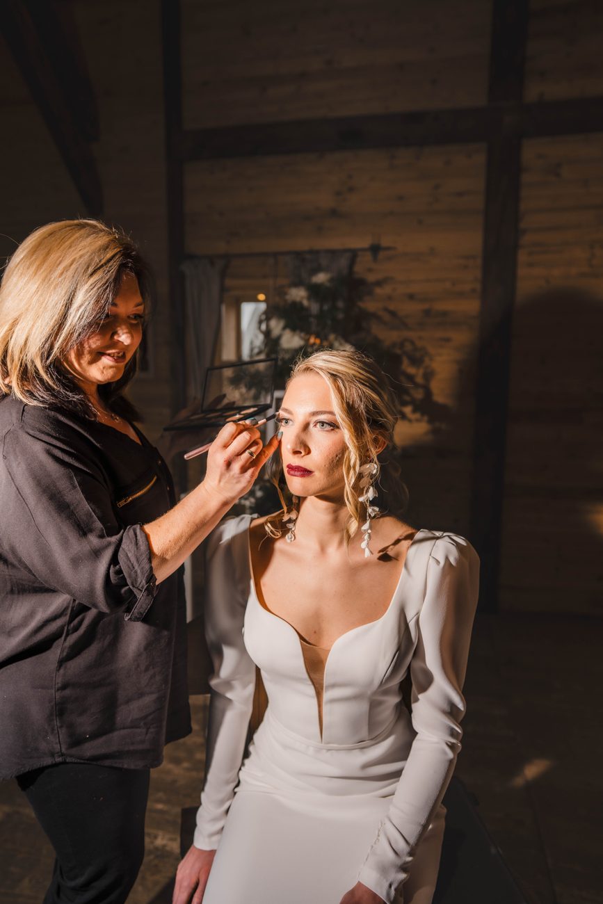 Make-up Vorbereitung