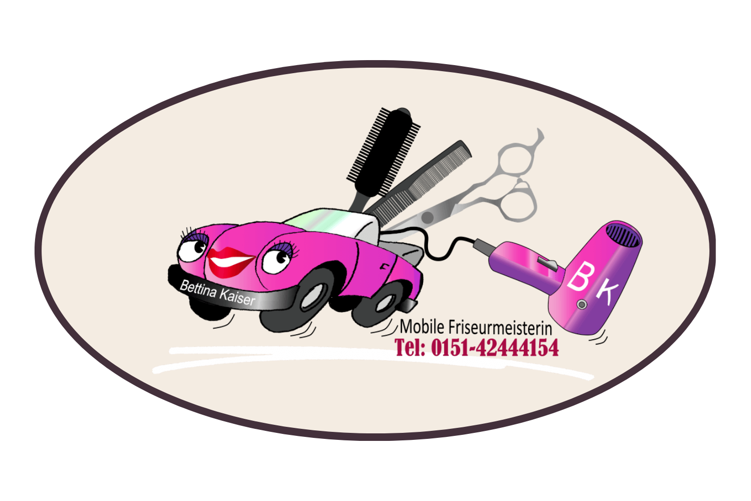 Mobile Friseurmeisterin Bettina Kaiser